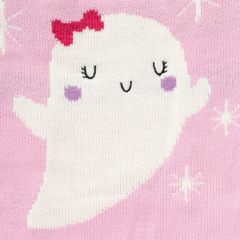 Vibrant Life, Dog and Cat Clothes, Happy Ghost Halloween Pet Sweater, Pink, Size XS | Walmart (US)