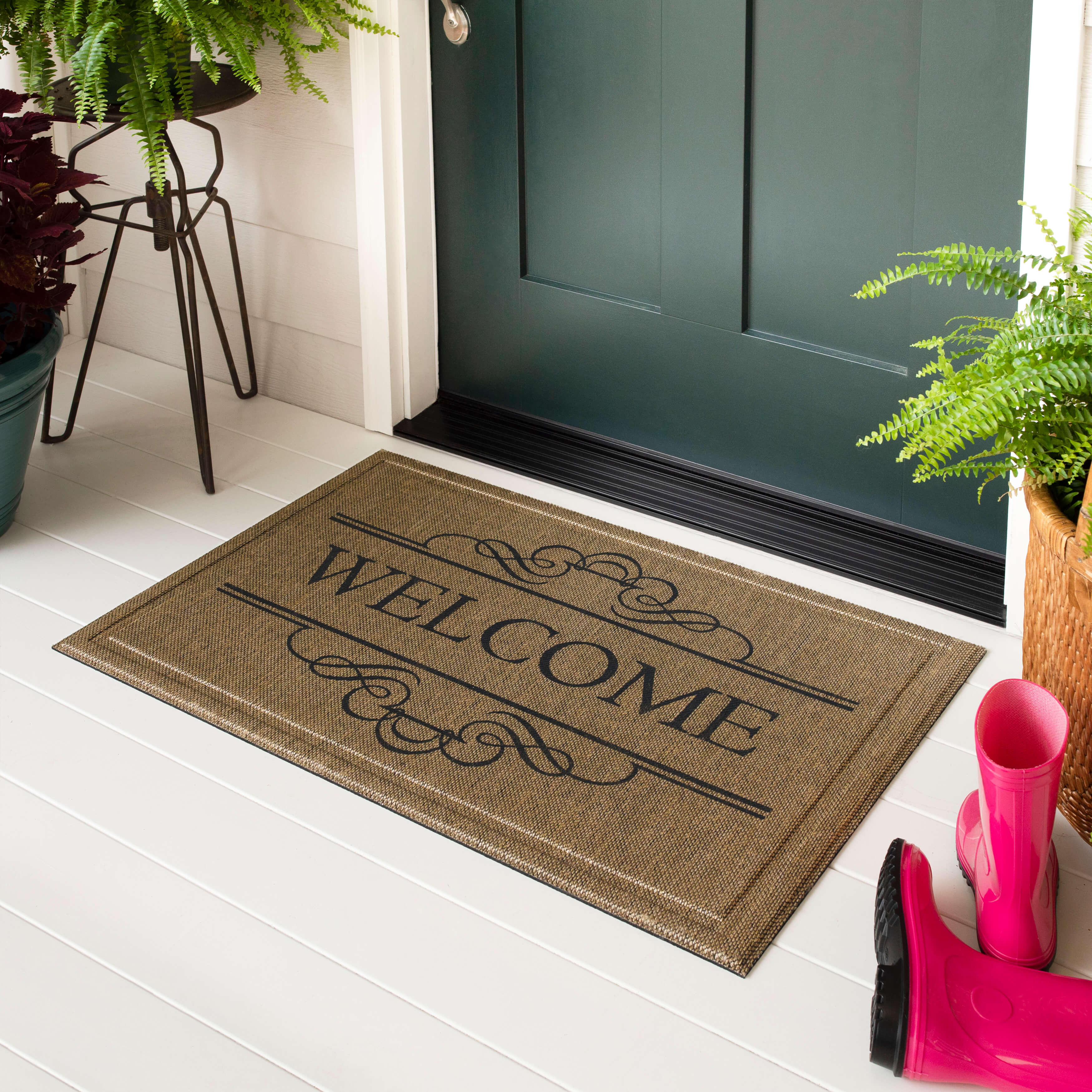 Elite Scroll Welcome Mat | Covered By Rugs