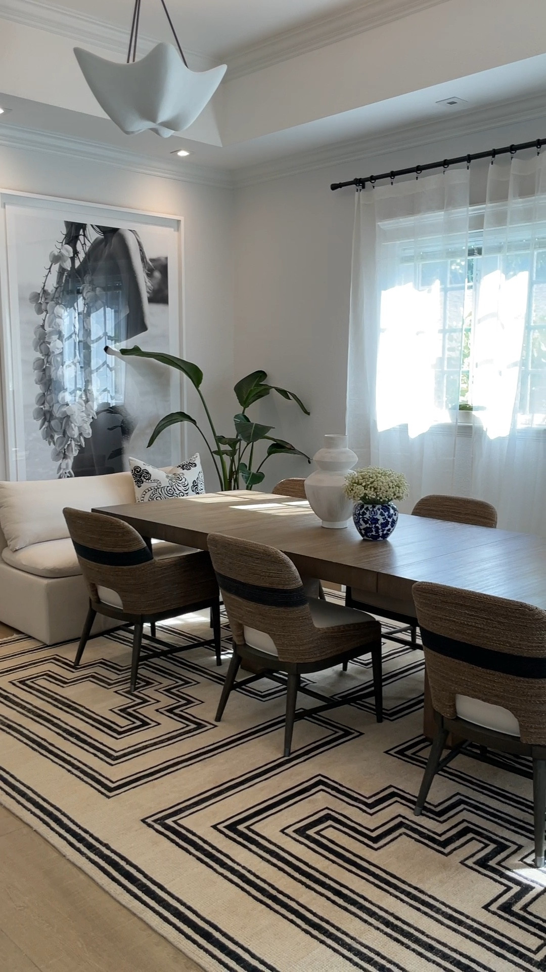 This rug is one of the most commented on things in my home! Made entirely by hand! 80%wool, 20% cotton. Plush but lays flat. The wool makes it extra durable and with proper care, should last a lifetime. 

#LTKhome #LTKfamily