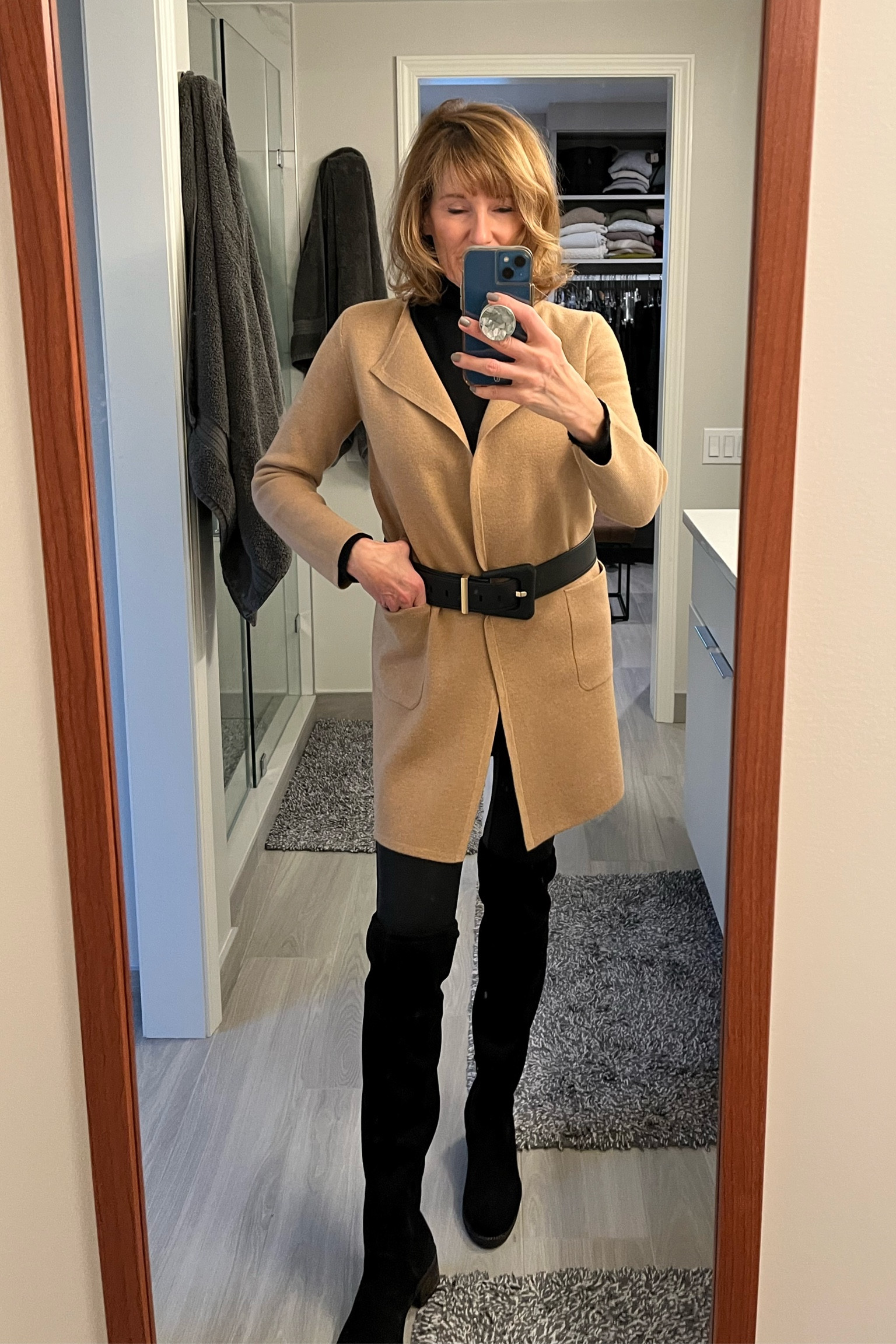 Love this sweater over black leggings and a turtleneck for an easy put together look

#LTKstyletip #LTKFind #LTKSeasonal