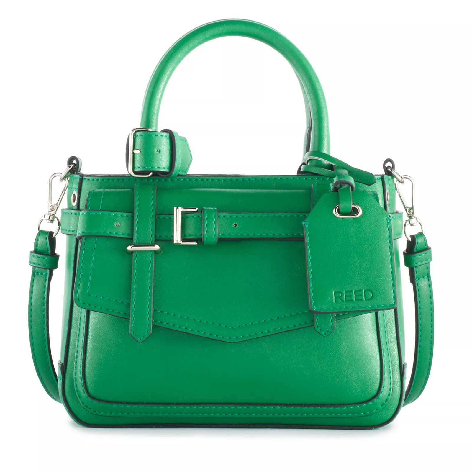Reed Boxer Mini Convertible Satchel, Women's, Med Green | Kohl's
