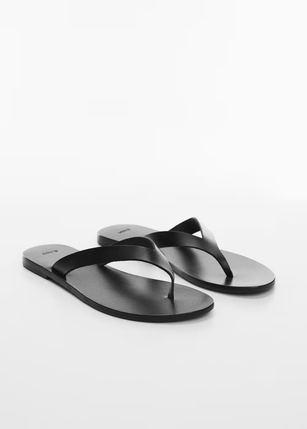 Leather sandals with straps -  Women | Mango United Kingdom | MANGO (UK)
