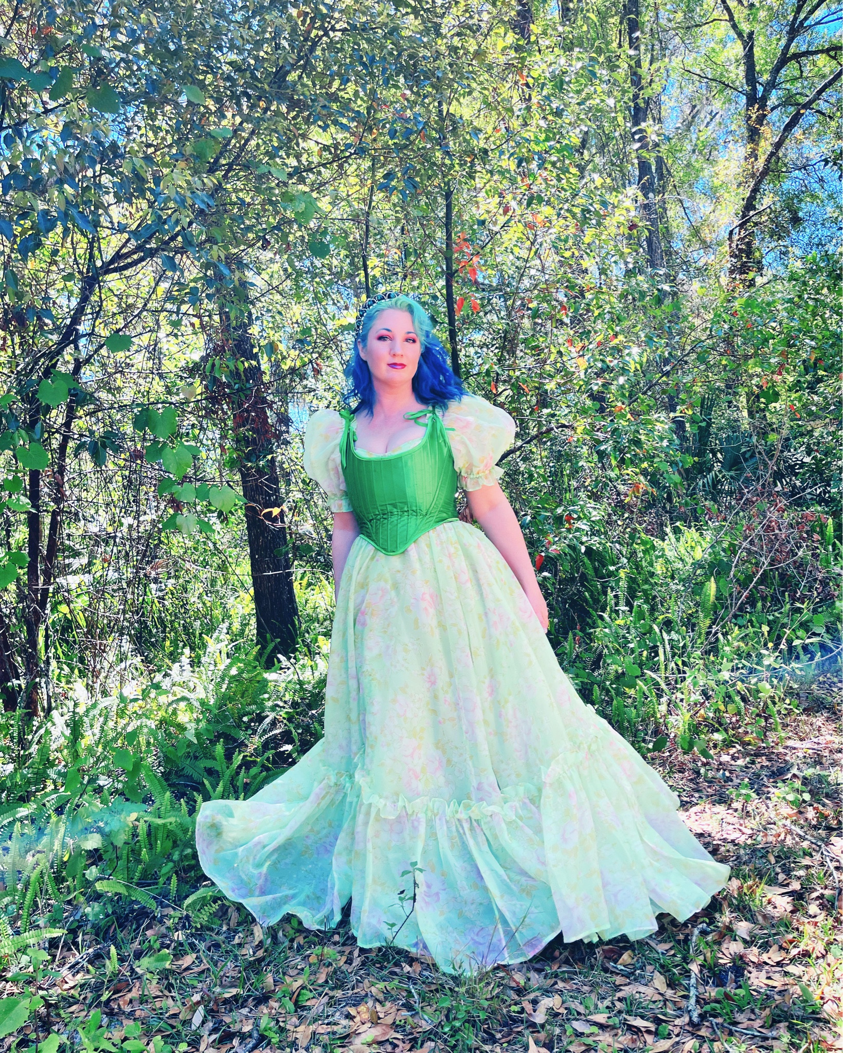 The outfit I wore the other day! I love my Selkie dresses, 👗 This one is the acid ritz gown. 🥰 
#dopaminedressing #selkiedress #princesscore

#LTKOver40