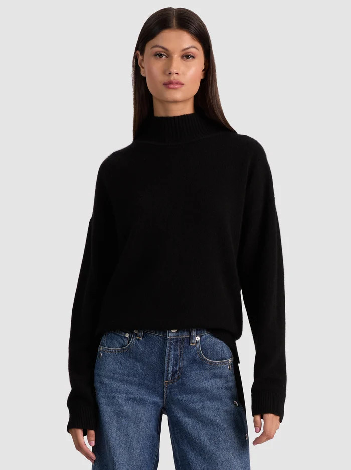 MELIE CASHMERE PULLOVER | Alice + Olivia