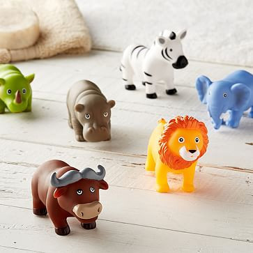 Jungle Bath Squirties Set | West Elm (US)
