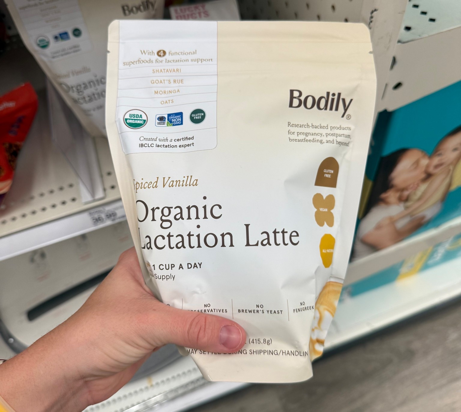 I wish they had this when I was breastfeeding!! I feel like this would be a perfect morning pick me up that would also help boost supply 🍼☕️ #increasemilksupply #breastfeeding #moms