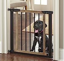 Logan Dog Gate - Indoor Pet Barrier, Expandable to 40", Walk Through Swinging Door, Extra Wide, P... | Amazon (US)