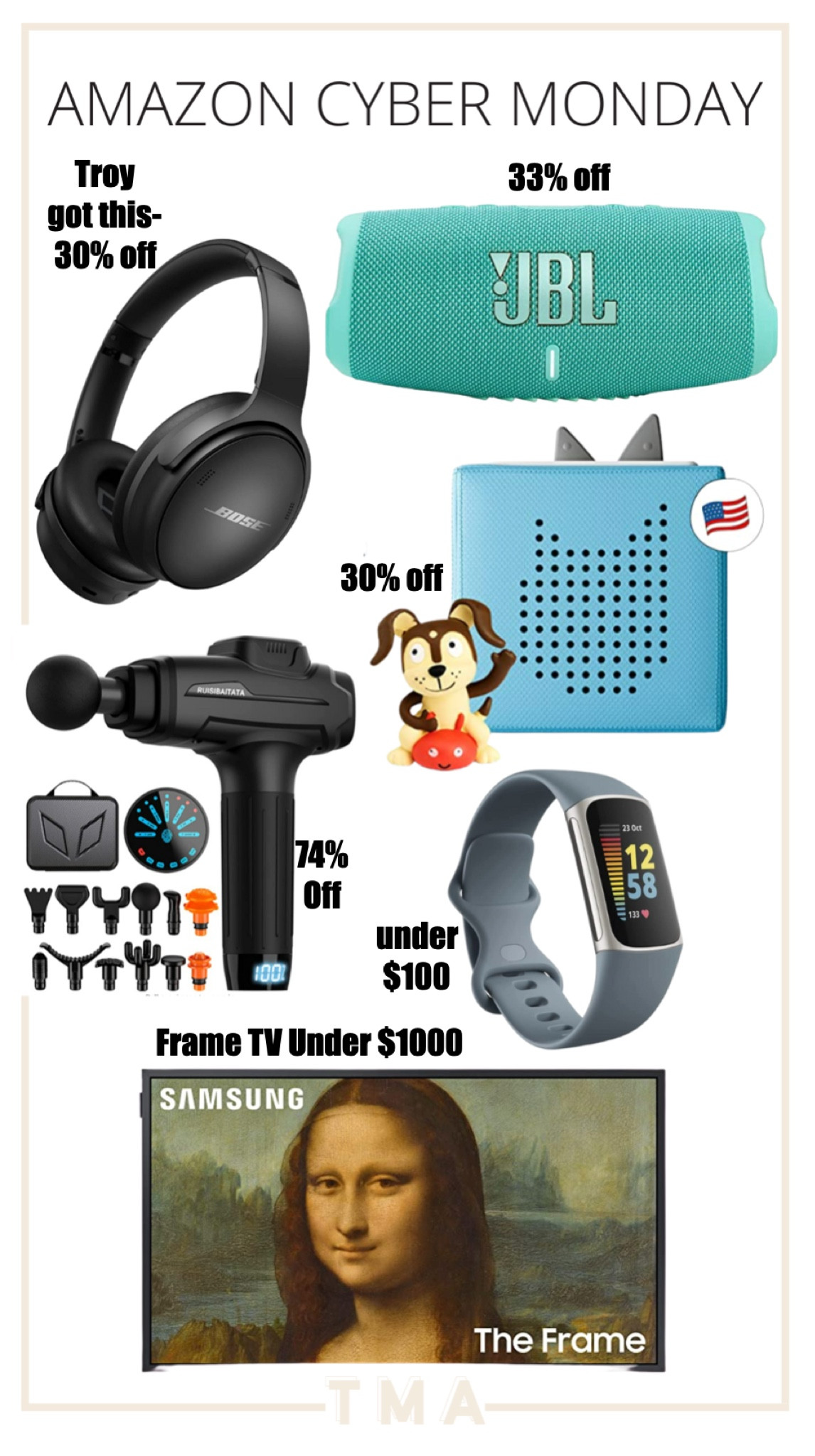 Cyber deals from amazon 

#LTKsalealert #LTKCyberweek #LTKunder50