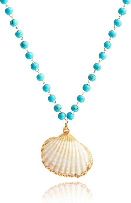 CANEVINKA 18K Gold Plate Coin Pendant Necklace for Women Dainty Compass Sunflower Necklaces Perso... | Amazon (US)