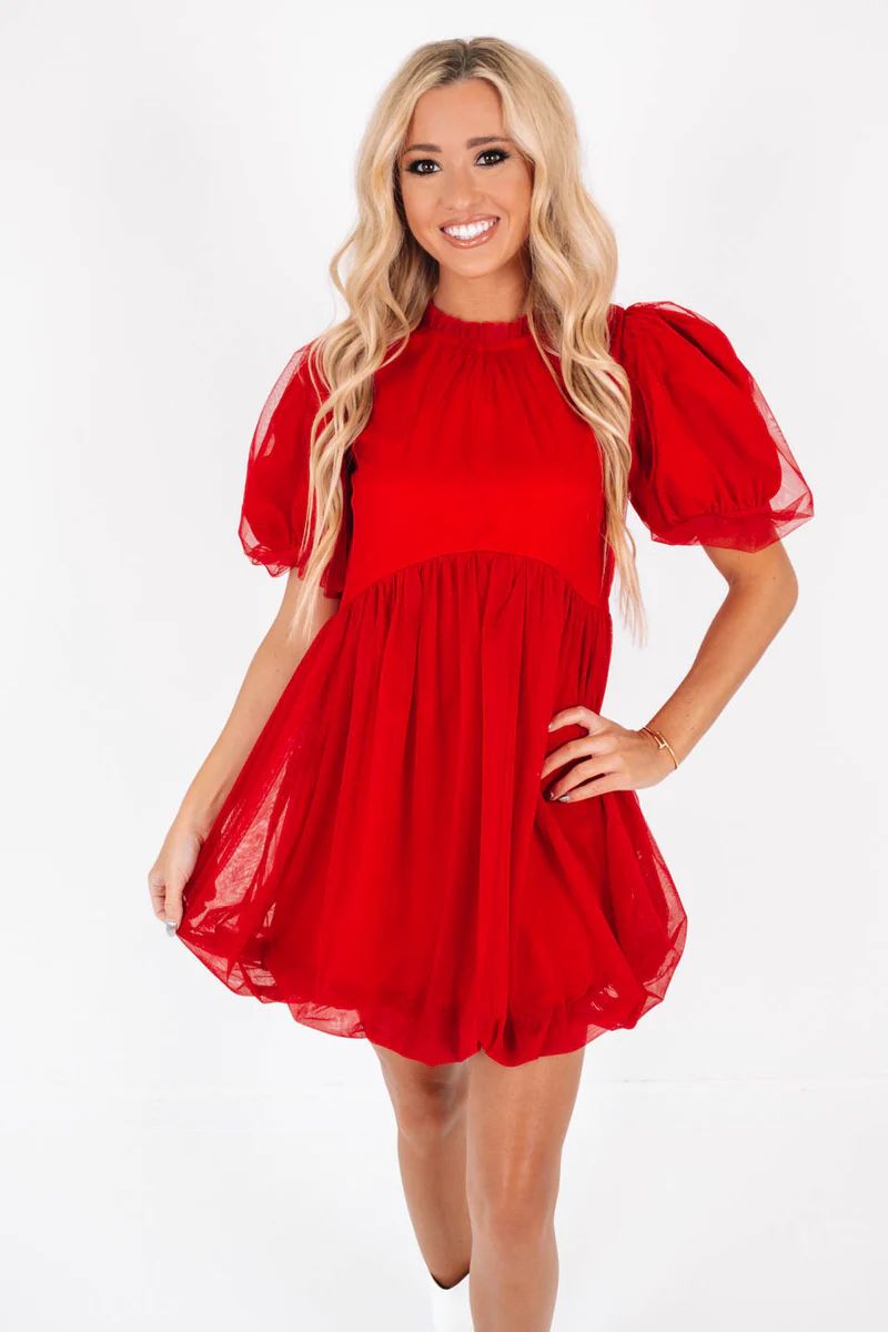 Walk Of Fame Dress - Red | The Impeccable Pig