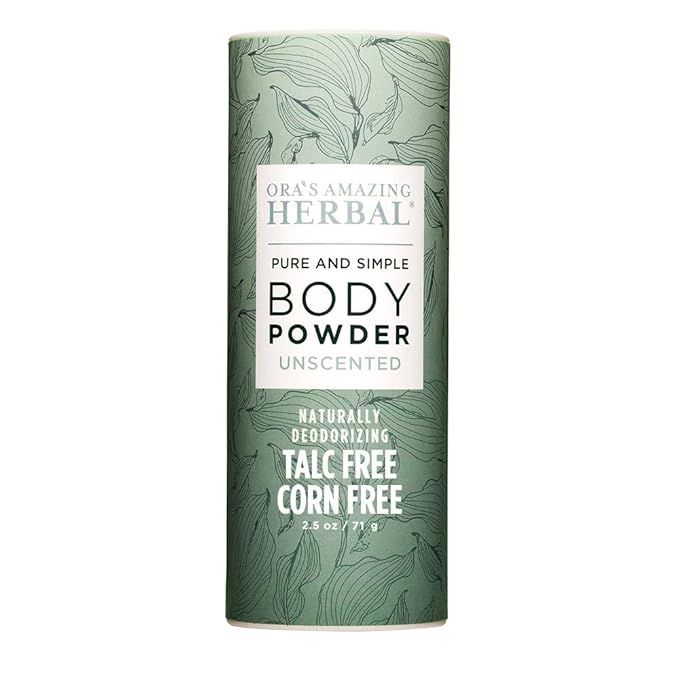 Fragrance Free Body Powder, Scent Free Powder, Unscented Talc Free Talcum Powder, After Waxing, S... | Amazon (US)