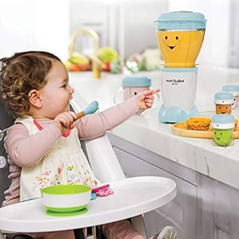 NutriBullet NBY-50100 Baby Complete Food-Making System, 32-Oz, Blue | Amazon (US)