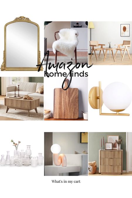 Amazon home finds currently sitting in my cart. Affordable, on trend, looks for less. 

#LTKhome