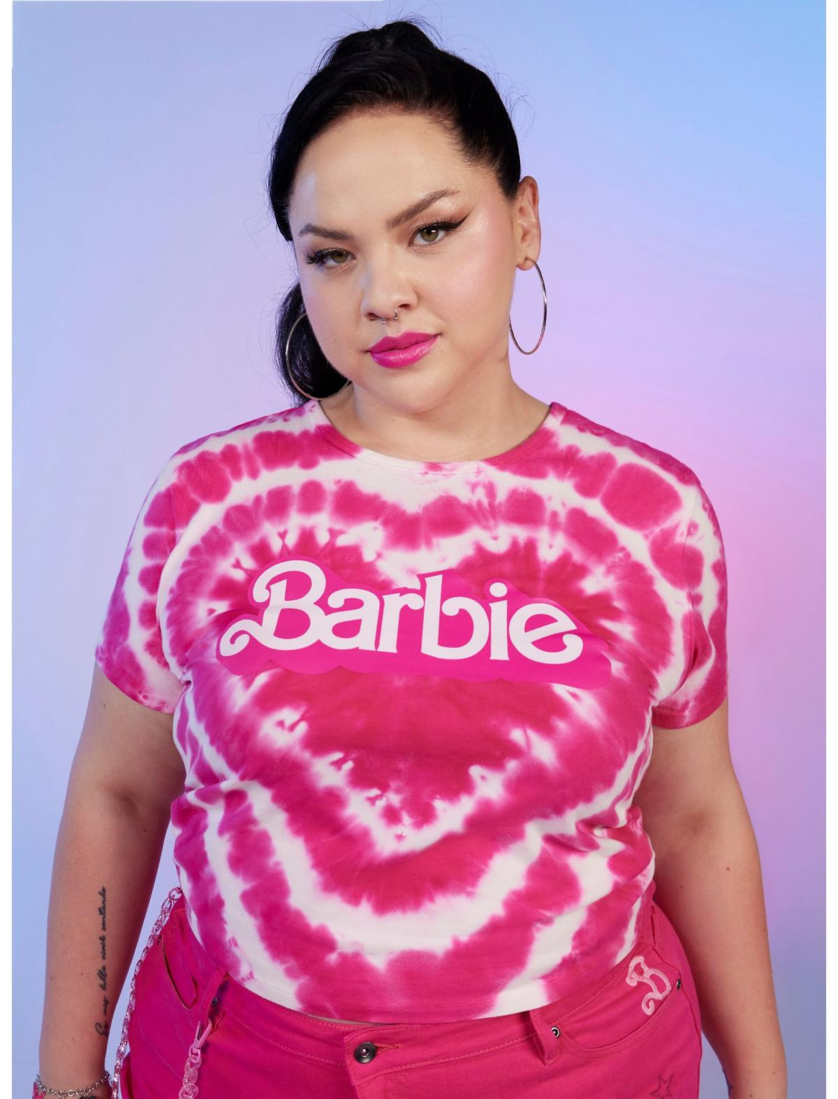 Barbie Logo Heart Tie-Dye Girls Baby T-Shirt Plus Size | Hot Topic | Hot Topic