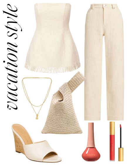 Vacation night out outfit 🤍 spring going out outfit, all white outfit, resortwear, vacation outfits, vacation looks 

#LTKSeasonal #LTKfindsunder100