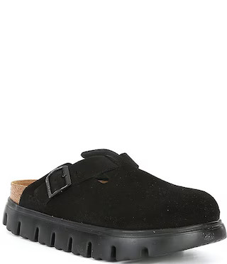 Birkenstock Papillio by Birkenstock Women's Boston Chunky Suede Platform Clogs | Dillard's | Dillard's