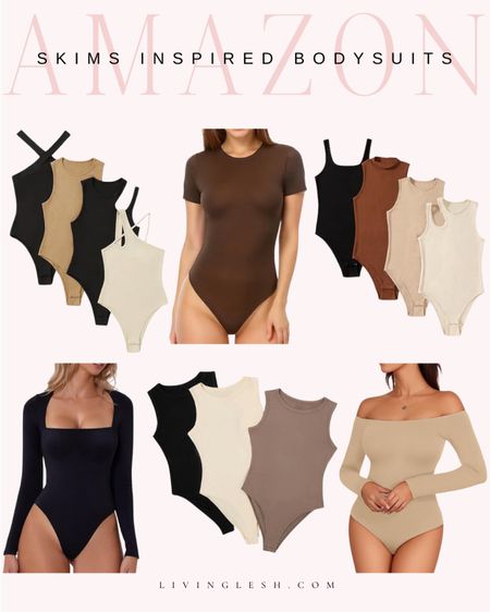 Amazon Skims Inspired Dupes | Amazon clothing | Skims | Amazon fashion | Affordable fashion | Bodysuit | Skims bodysuit

#LTKfindsunder50 #LTKfindsunder100 #LTKstyletip