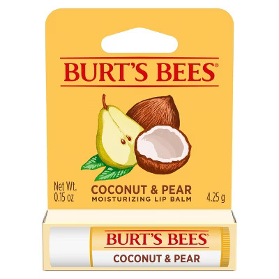 Burt's Bees Coconut and Pear Lip Balm - 0.15oz | Target
