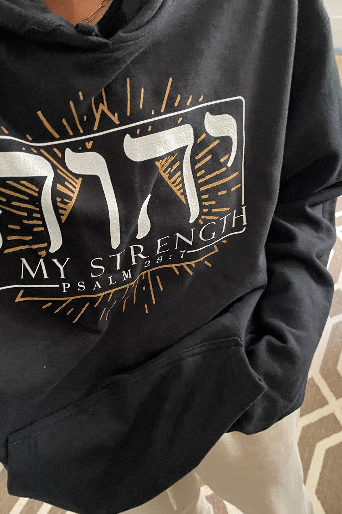 the hoodie i will be living in! "yhwh is my strength"

#LTKunder50 #LTKFind