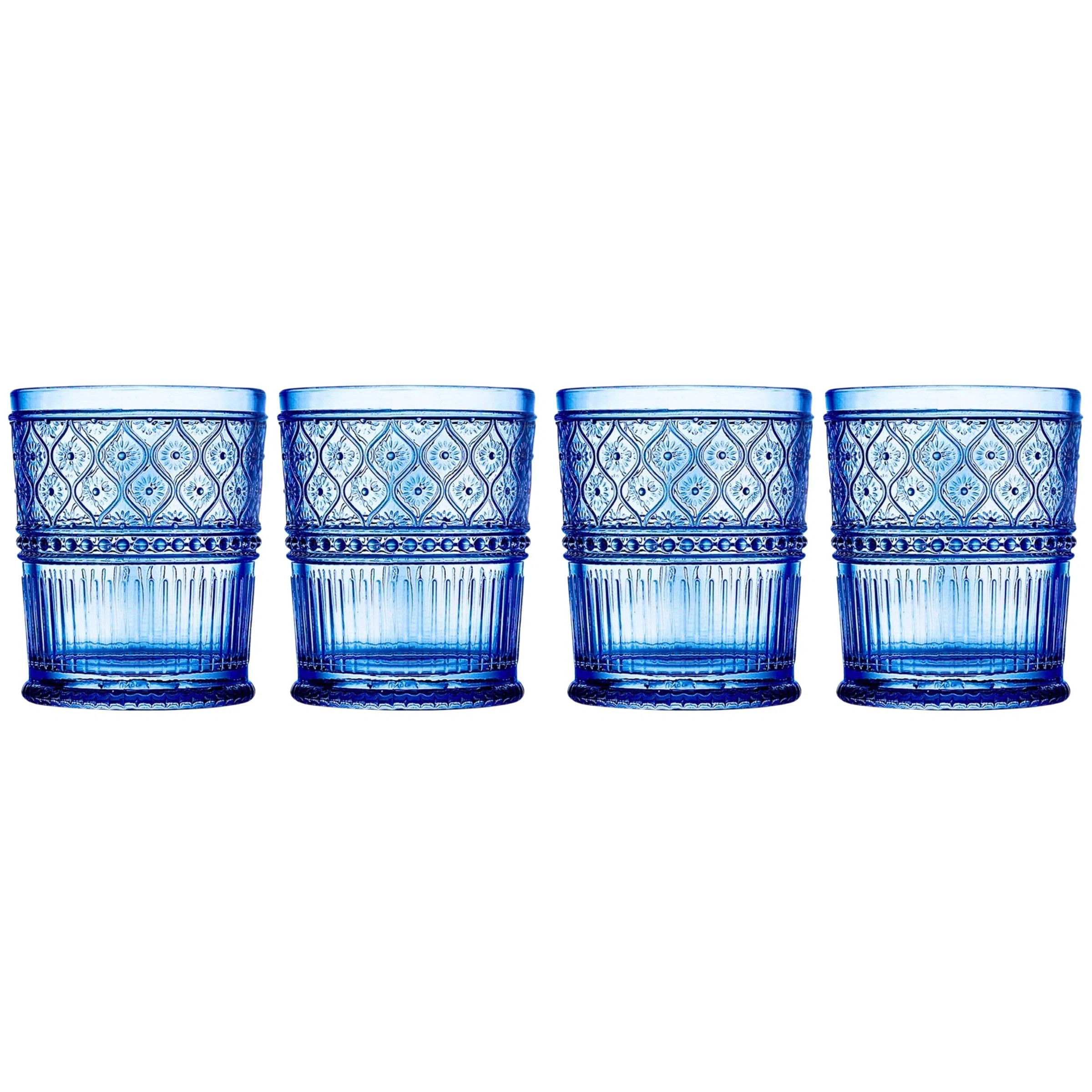 Claro 12 oz Double Old Fashioned Glasses (Set of 4) | Wayfair North America
