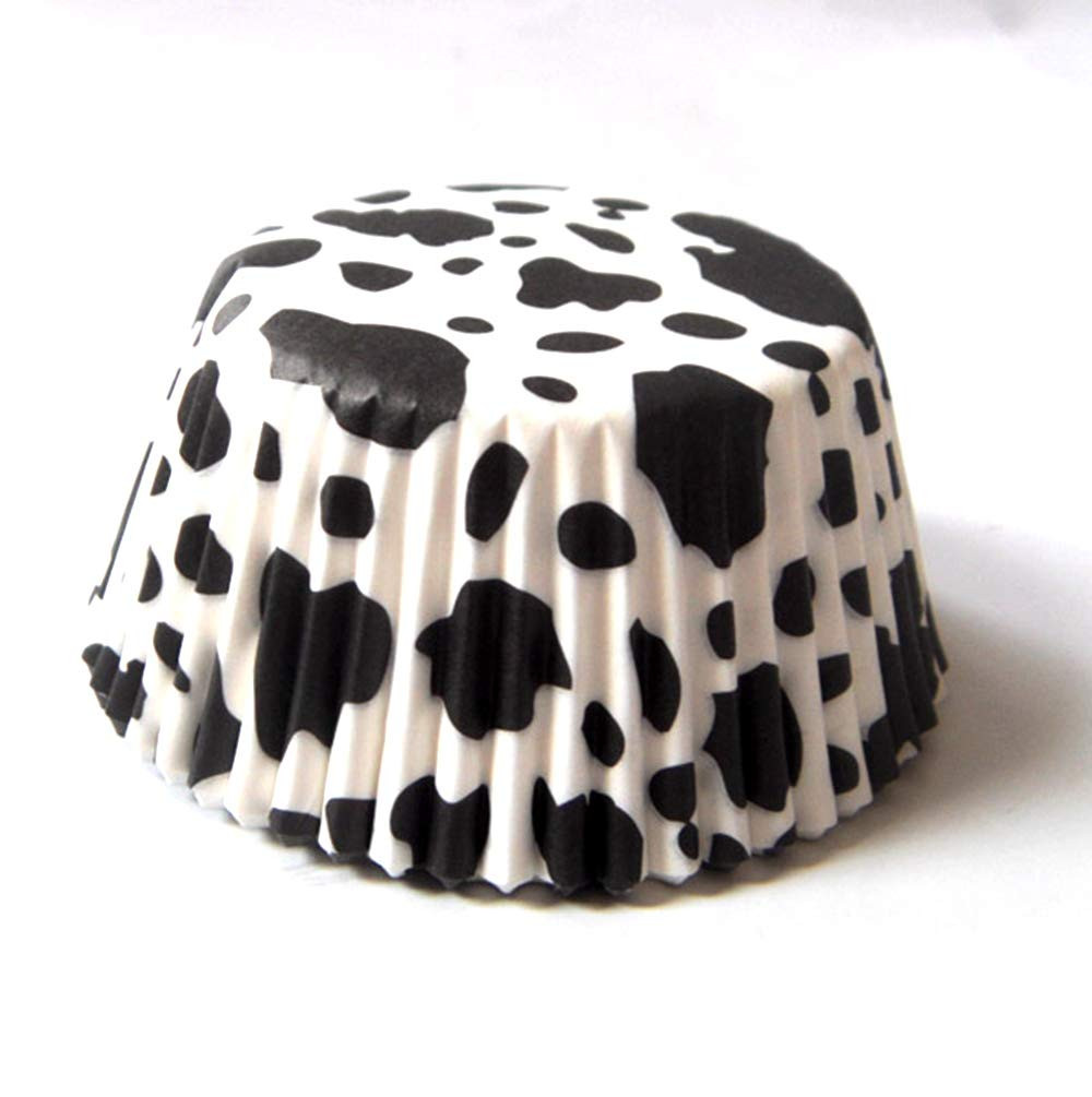 Cow Animal Paper Muffin Cupcake Liners case Birthday Baking Cups Holders 100 pcs,Standard Size 2x... | Amazon (US)