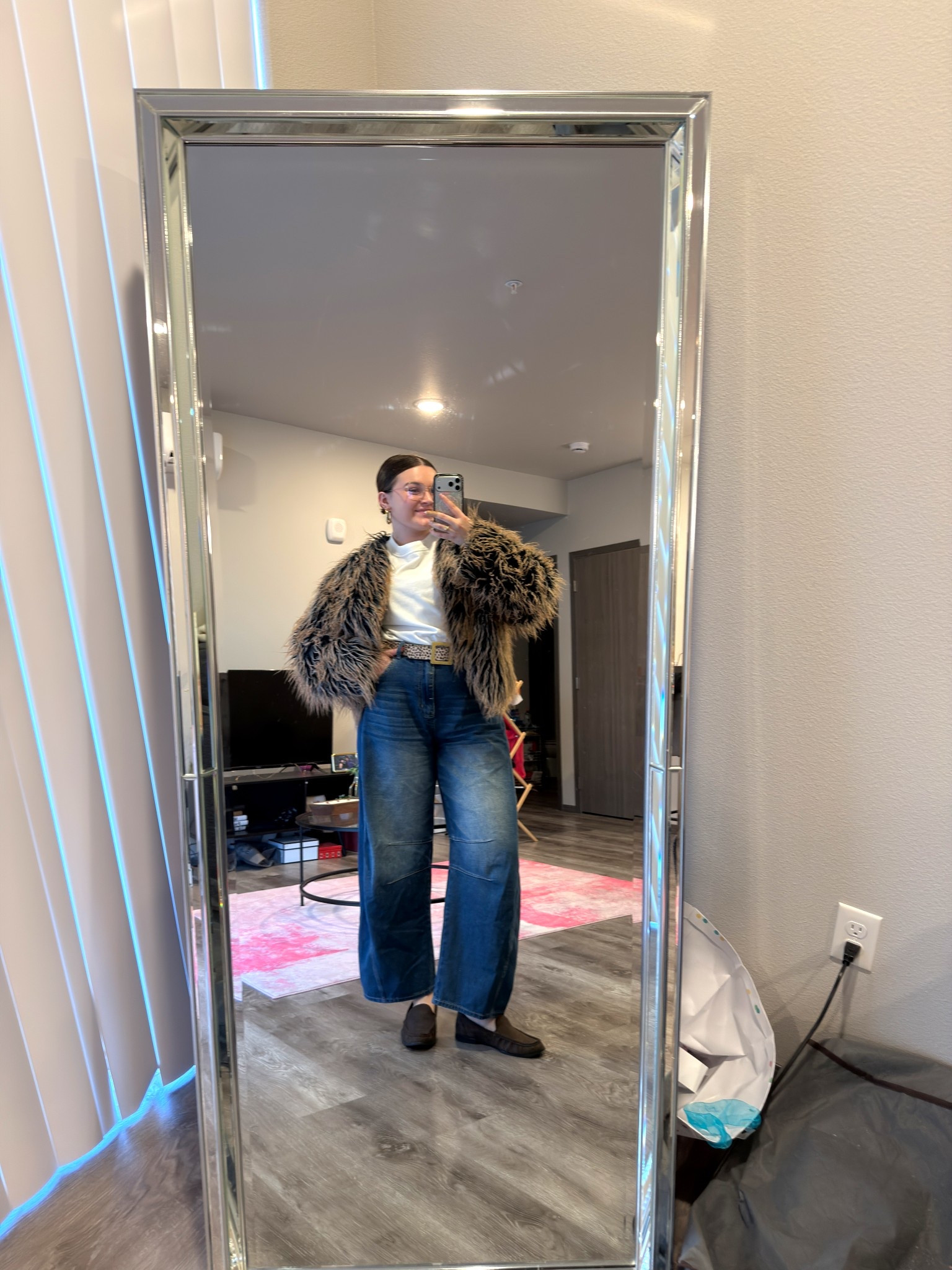 How to style jeans and a tee in a fun way! The key is a good accessory or two 😉

I’m wearing a M jacket, men’s M tee, size 14 jeans and size 9

#LTKootd #LTKspring #LTKMidsize