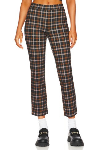 Sanctuary Carnaby Kick Crop Pant in Cottage Check from Revolve.com | Revolve Clothing (Global)