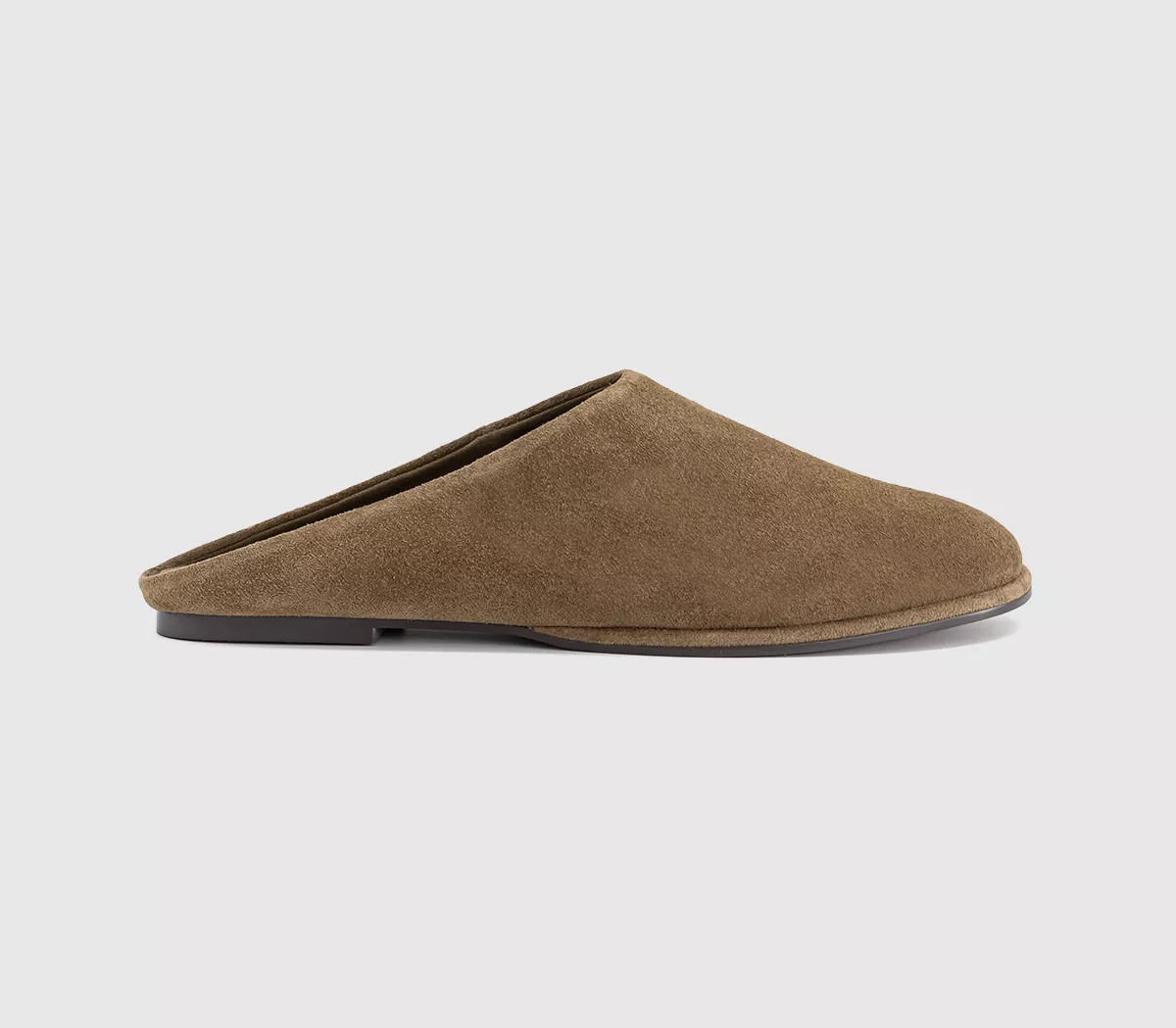 Feel Good Suede Mules | Office Shoes (UK)