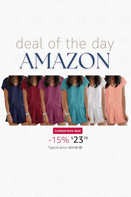 Deal of the day on Amazon two piece sets!