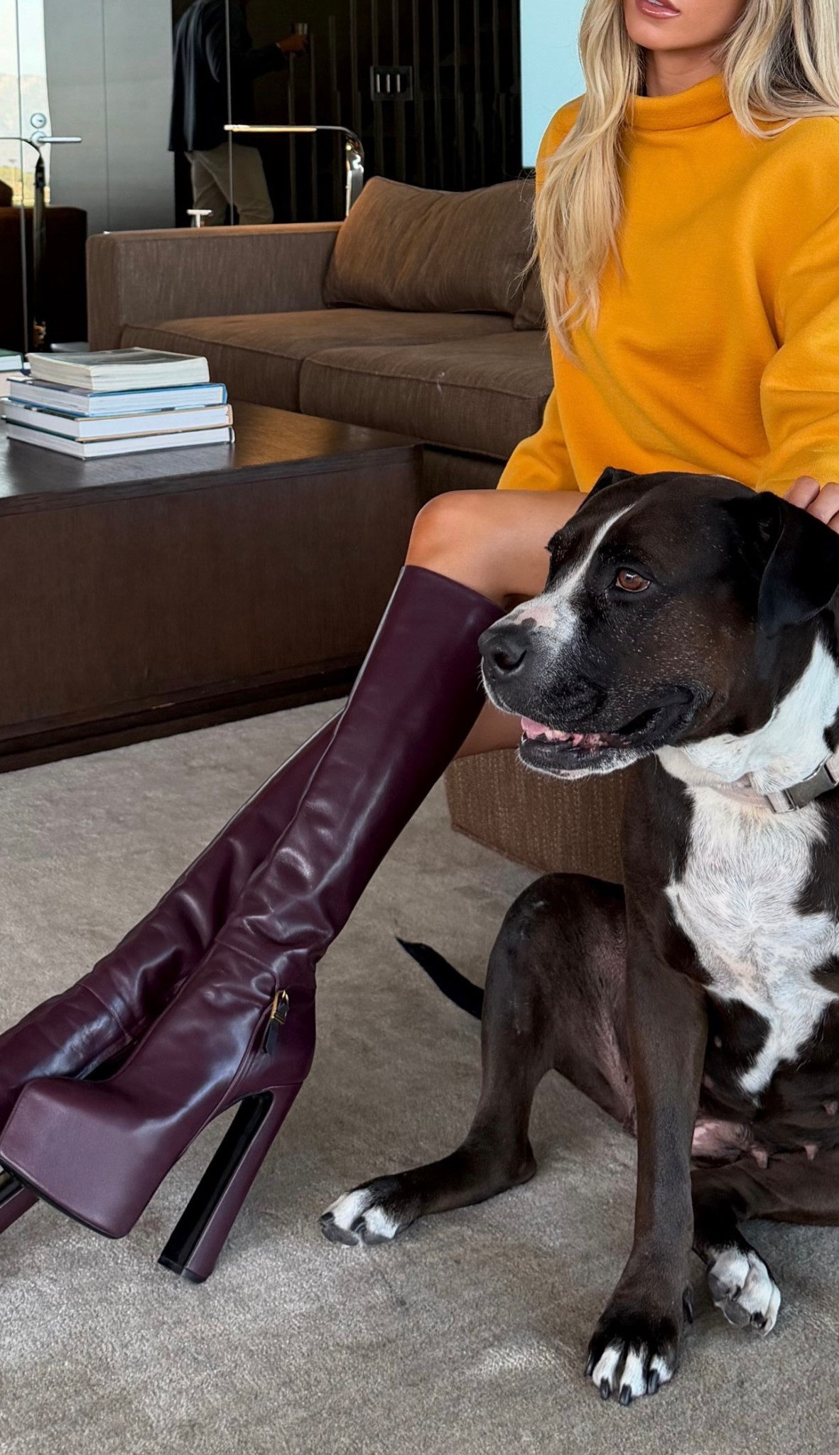 Fall perfection in burgundy. Alix Earle steps out in these Saint Laurent knee-high platform boots, the ultimate YSL fall statement piece. Bold color, luxe leather, and instant height—everything autumn style needs

#LTKHoliday #LTKGiftGuide #LTKootd