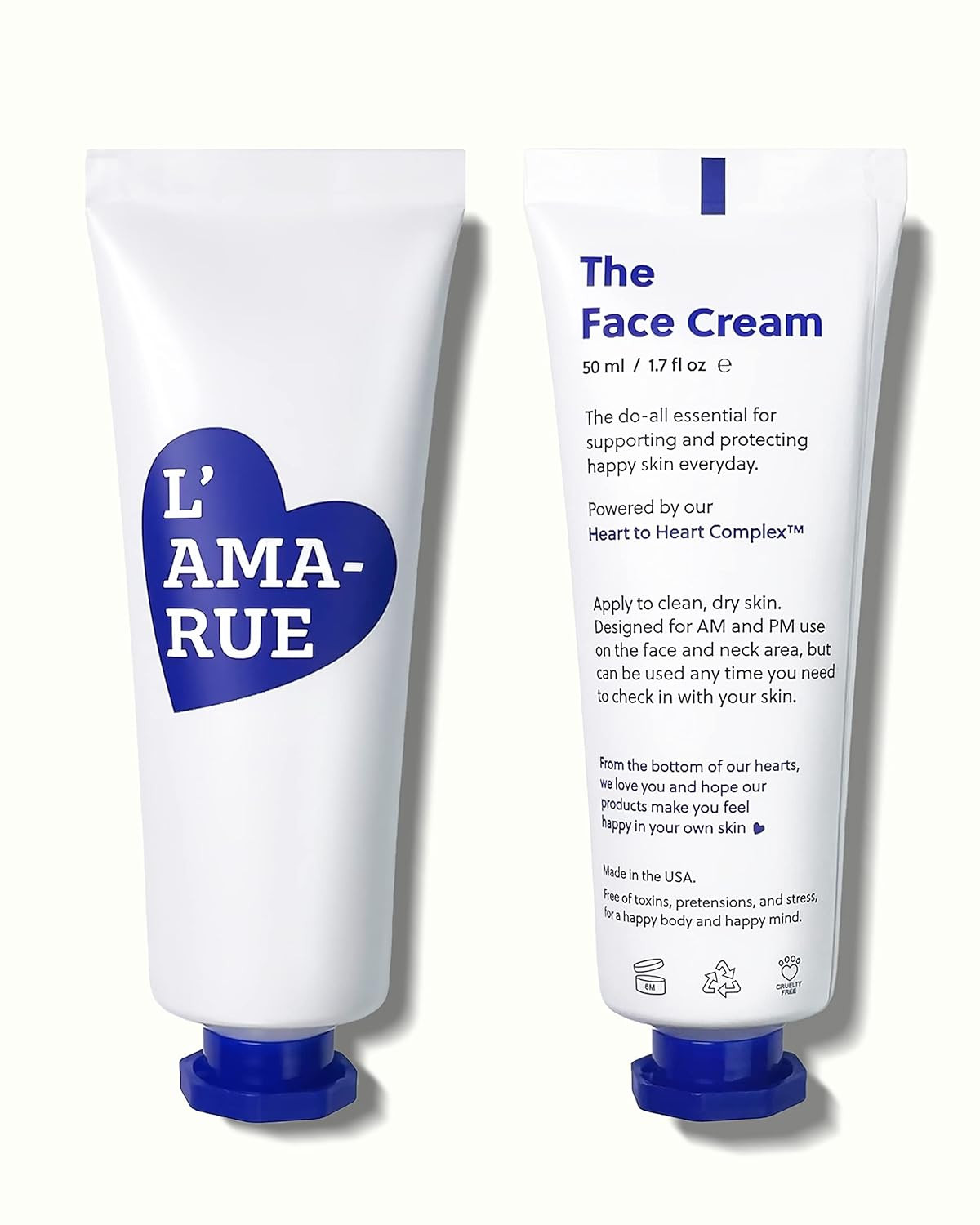 L'AMARUE Face Cream | Root Cause Skincare™ in an Effortless Do-All Essential | Ultra-hydrating,... | Amazon (US)