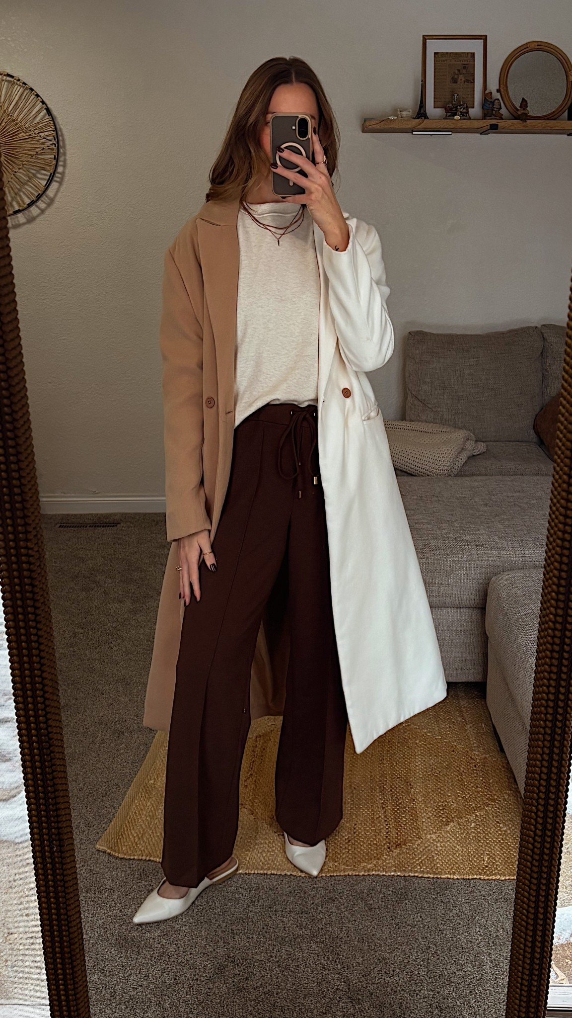 Actual pants are Zara :/ but the identical Amazon ones are tagged 🫶

#LTKootd #LTKWorkwear #LTKSaleAlert