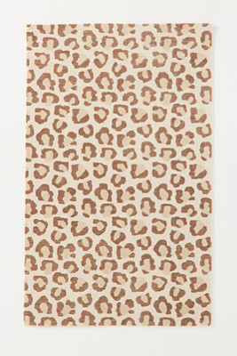 Hand Tufted 100% Wool Cheetah Rug | Anthropologie (US)