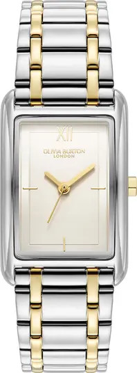 Olivia Burton Grove Rectangular Bracelet Watch, 23mm | Nordstrom | Nordstrom