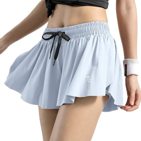 Womens Flowy Workout Shorts for Women Gym Yoga Athletic Running Hiking Spandex Comfy Lounge Sweat Sk | Walmart (US)