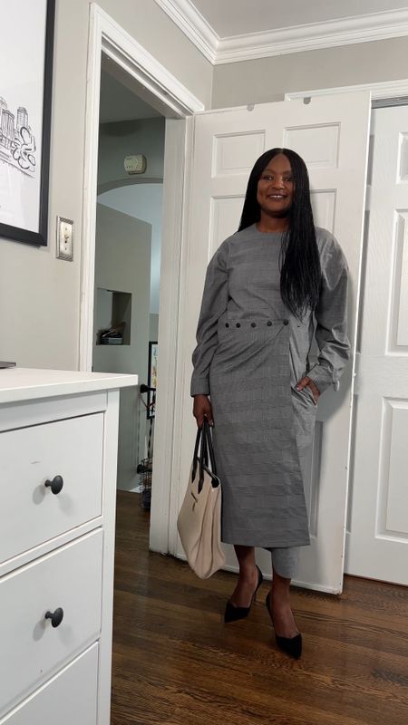 The perfect dress for work from Tibi. True to size wearing a size 10, I am 5’6 
Work wear, teacher outfit, corporate wear, business casual, smart casual 

#LTKover40 #LTKstyletip #LTKworkwear