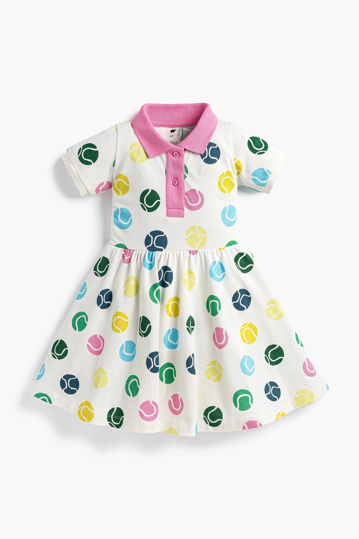 Short Sleeve Tennis Dress - Organic Baby, Toddler, & Kids Clothes - Monica + Andy | Monica + Andy