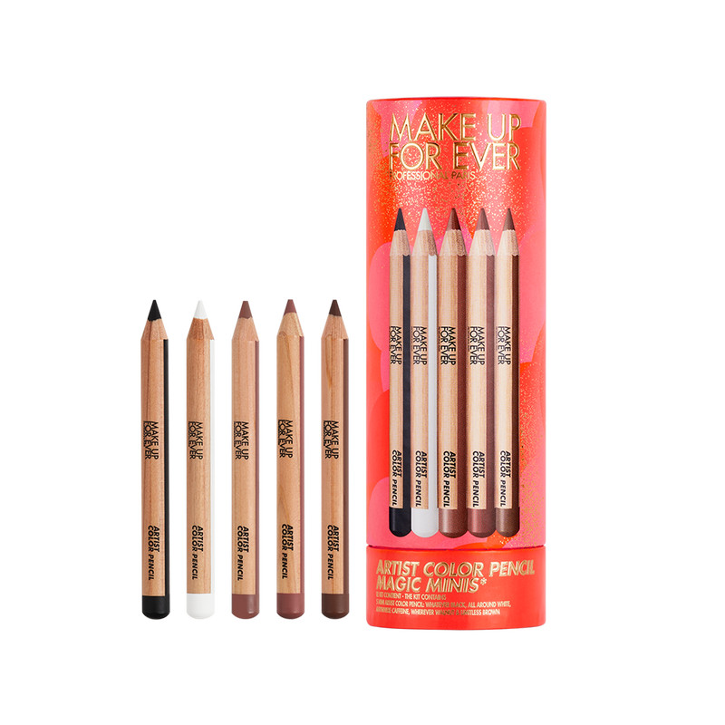 ARTIST COLOR PENCIL MAGIC MINIS SET ($60 VALUE) | Mini Lip &amp; Eye Liner Set | Make Up For Ever