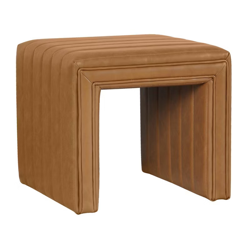 Modern Channel Ottoman - HomePop | Target