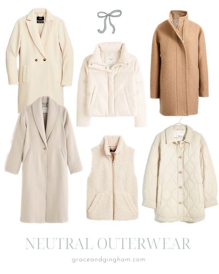 Classic, cozy, and stylish neutral outerwear to perfectly complement your fall or winter wardrobe! I can’t wait to get my hands on the sherpa vest for this season! ✨ #classicstyle #fallstyle #falljackets #classiccoats #preppystyle

#LTKstyletip #LTKSeasonal #LTKsalealert