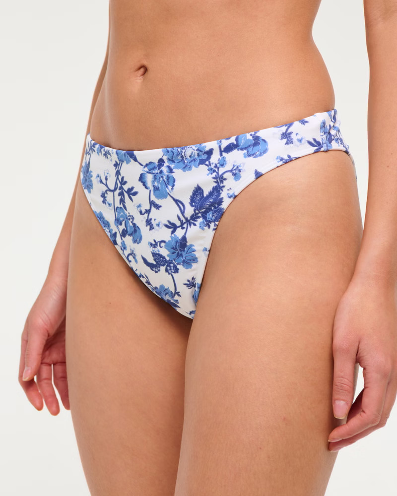 Mid Rise High-Leg Moderate Bottom | Abercrombie & Fitch (US)