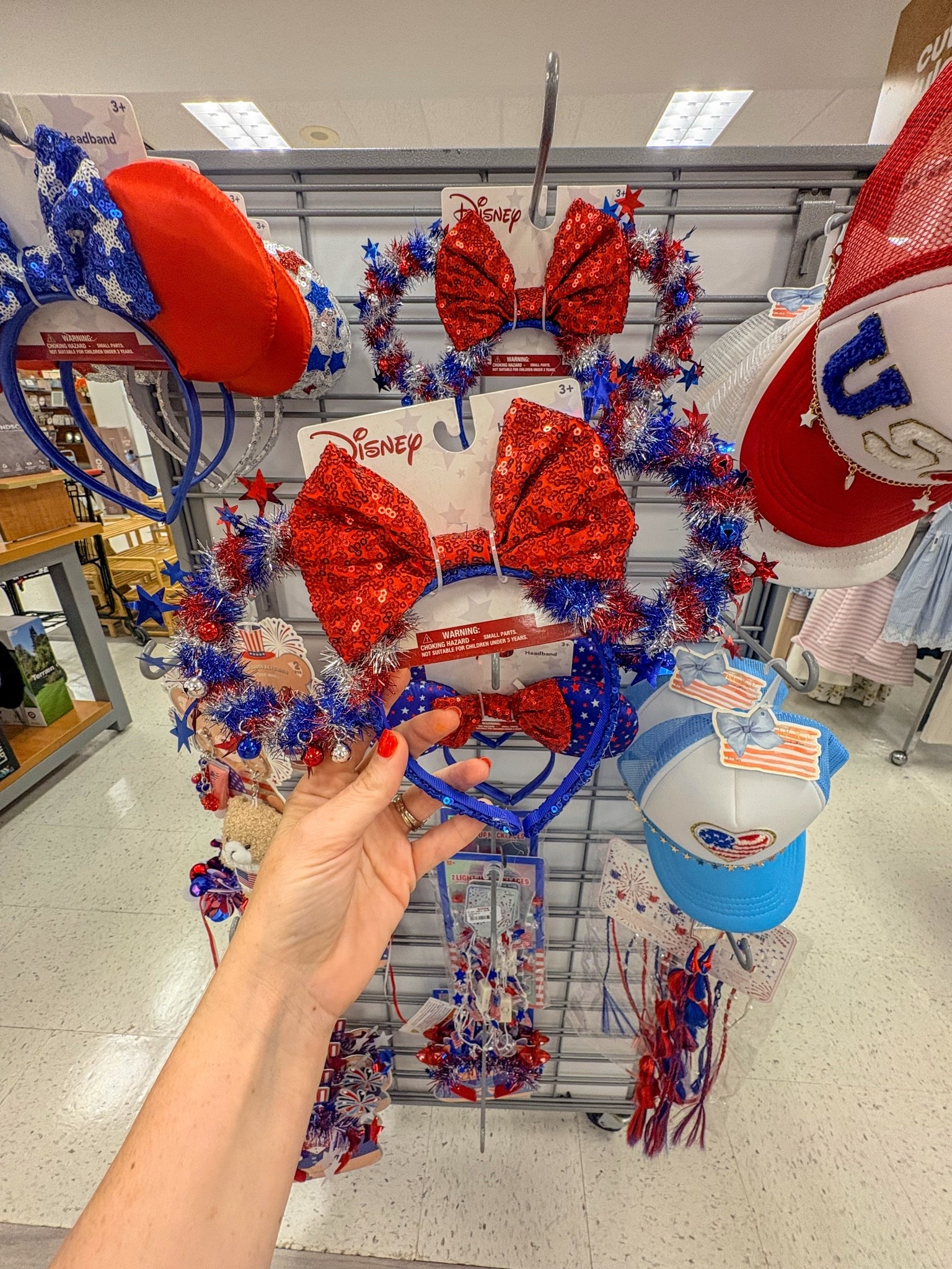 These Disney ears are giving Main Street U.S.A. on the Fourth of July vibes @tjmaxx 🇺🇸✨

#LTKSaleAlert #LTKTravel #LTKKids