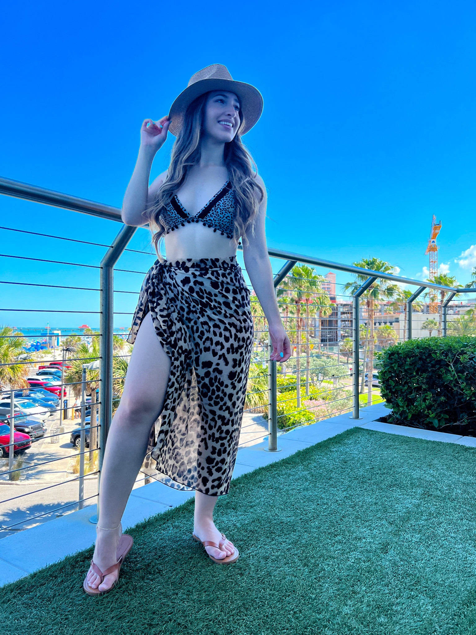 Getting ready for resort vacays with the LTK Spring Sale! Pink Lily is part of the sale and I am wearing this Pink Lily high waisted leopard bikini. So cute, also linking the leather sandals, straw hat, and leopard sarong. 

matching set, sandals, heels, fit, travel outfit, airport outfit, travel looks, spring travel, outfit guide, spring finds, swimsuits, amazon swim, swimwear, bikinis, one piece swimsuits, two piece, coverups, summer dress, beach vacation, honeymoon, date night outfit, beach wear, resort wear, cruise outfits, booktube, #LTKstyletip #LTKSeasonal #ootdguides #LTKfit #LTKFestival #LTKSummer #LTKSpring #LTKFind #LTKtravel #LTKworkwear #LTKsalealert #LTKshoecrush #LTKitbag 

#LTKswim #LTKunder100 #LTKSale