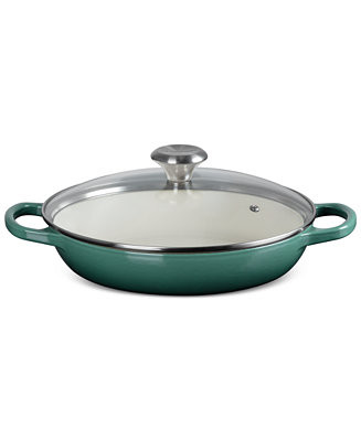 Le Creuset Enameled Cast Iron Signature Round 2.25-Qt. Braiser with Glass Lid - Macy's | Macy's