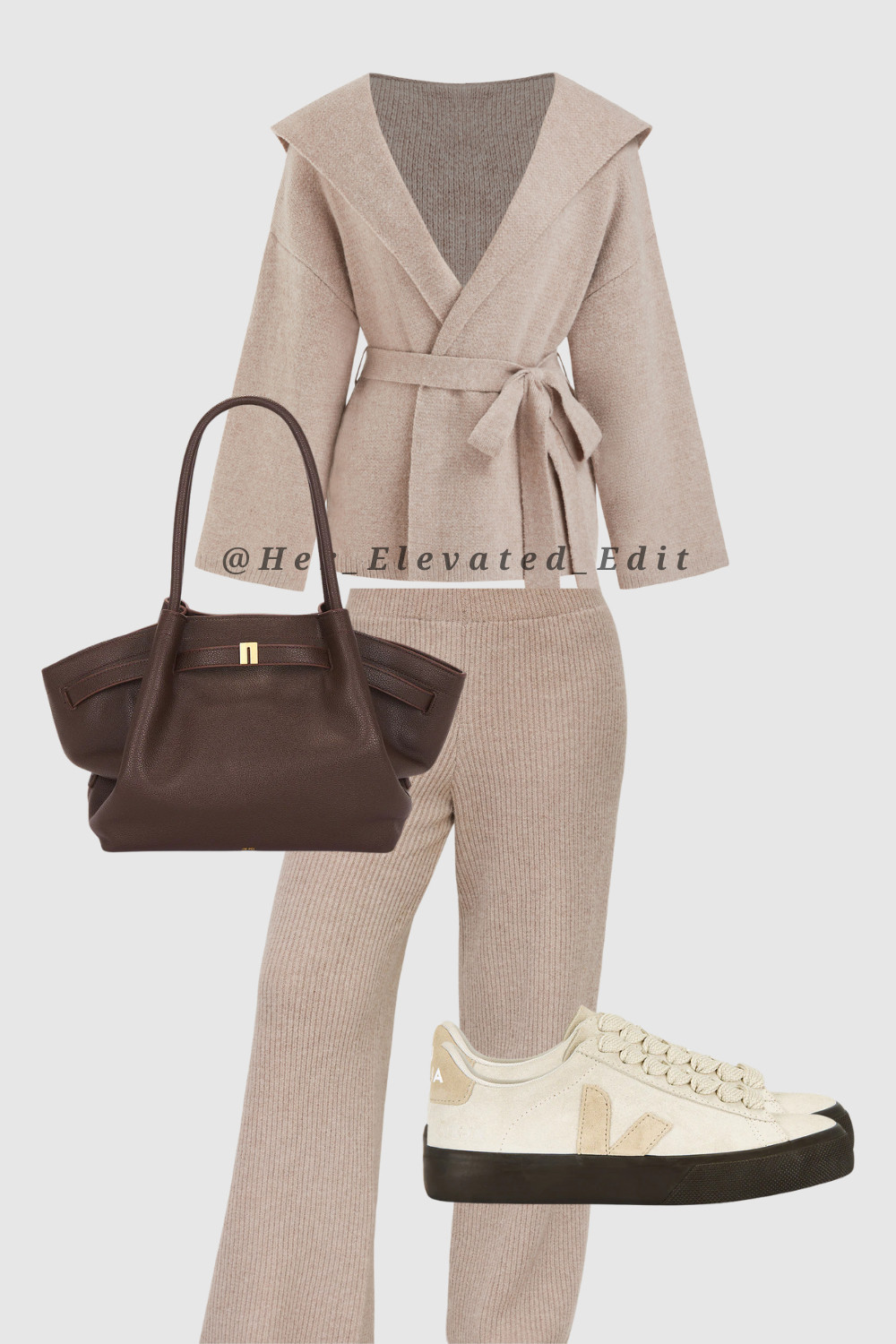 Neutral, effortless, and polished without trying too hard.
This cozy knit set is one of those pieces that looks put-together but feels like loungewear. Perfect for errands, casual meetings, or slow mornings that turn into full days.

Finished with a structured brown bag and classic neutral sneakers for balance.
Everything linked for easy styling 🤍


#winteroutfit  

 #LTKSeasonal #LTKFindsUnder100