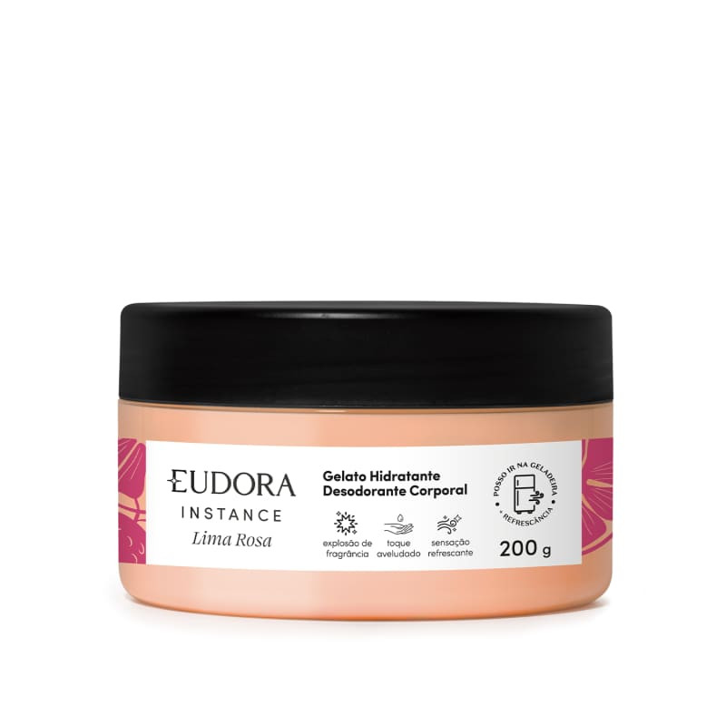 Gelato Hidratante Desodorante Corporal Instance Lima Rosa 200g | Eudora | Eudora (BR)