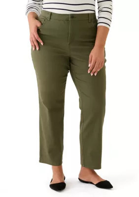 Gloria Vanderbilt Women's Plus Size Amanda Color Jeans, 20W | Belk