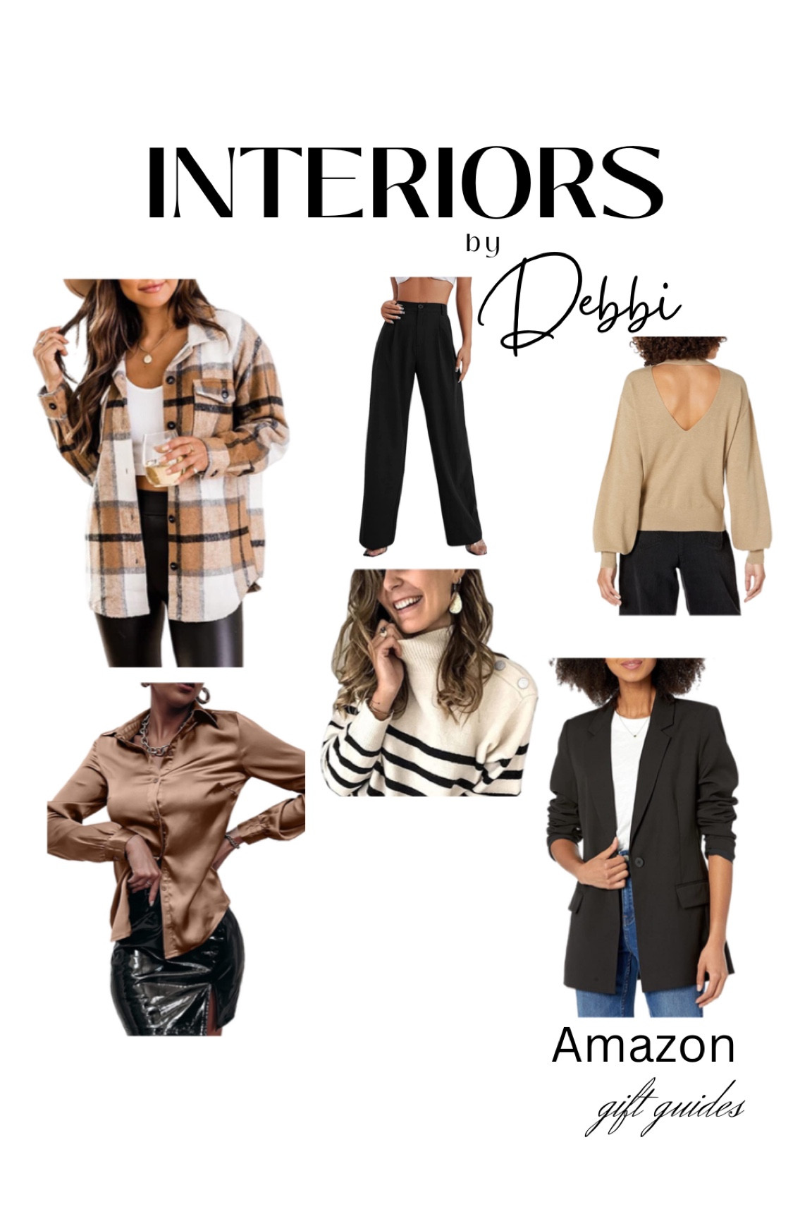 Womens Gift Ideas
Womens clothing, Womens sweaters, Womens shaket, Womens black pants, , Womens satin blouse, Christmas gift ideas, gifts for women #founditonamazon

#LTKGiftGuide #LTKHoliday #LTKstyletip