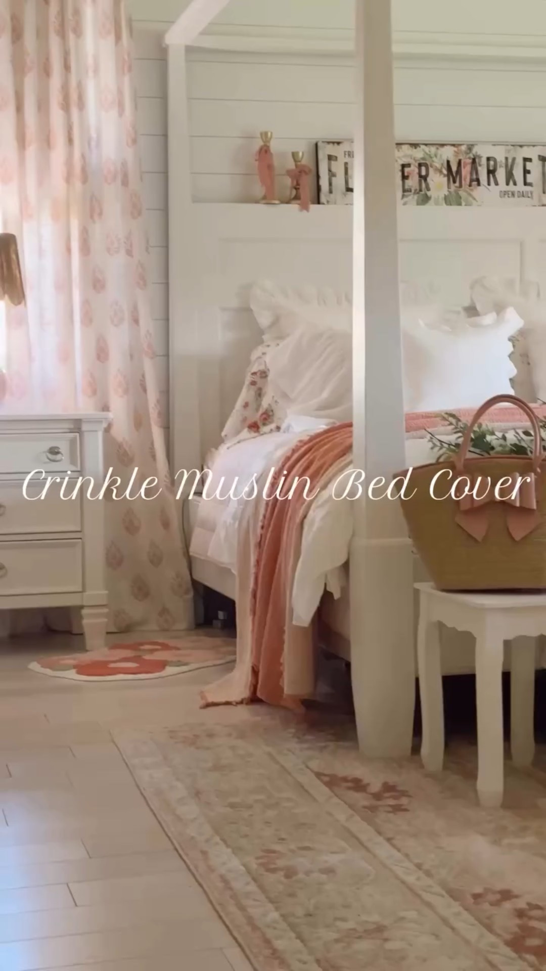 Good morning friends ! Here’s your daily dose of pink! 💗
Loving my new Joy Muslin blanket! It’s double sided with fringe details. 
Joy is a 100% cotton blanket created from four crinkle-cushion layers of muslin. The airy texture of the cotton crinkle adds a layered softness that is simple bliss to wrap around yourself. Eyelash fringe adds textural interest on the top and bottom edging of the blanket. 

Joy is available in a gorgeous variety of colors drawn from nature. Each has a contrasting reverse panel adding further to its decorative flair. Generously sized and available in queen or king size. 

Details

Throw Size: 50” x 70”

Queen: 75” x 95”

King: 100” x 102”

Lightweight, airy blanket

Pre-shrunk 

Woven of four gauzy layers of 100% cotton

Features rich texture and fringed edges

OEKO-TEX® certified dyes ensure our items are free from any harmful toxins or chemicals, while still maintaining vibrant color

Made in Turkey

#pink #bedding #bedcover #muslin #throws #home #bed 

Comment SHOP below to receive a DM with the link to this post on my LTK ⬇ https://liketk.it/5lat4 #ltkstyletip #ltkseasonal #ltkhome#
#shabbychic #pink #pinkpinkpink #pinkaesthetic #bedcover #bedding #cozybedroom #cottagecoreaesthetic #countrycottage #feminine #woman #ad #gifted