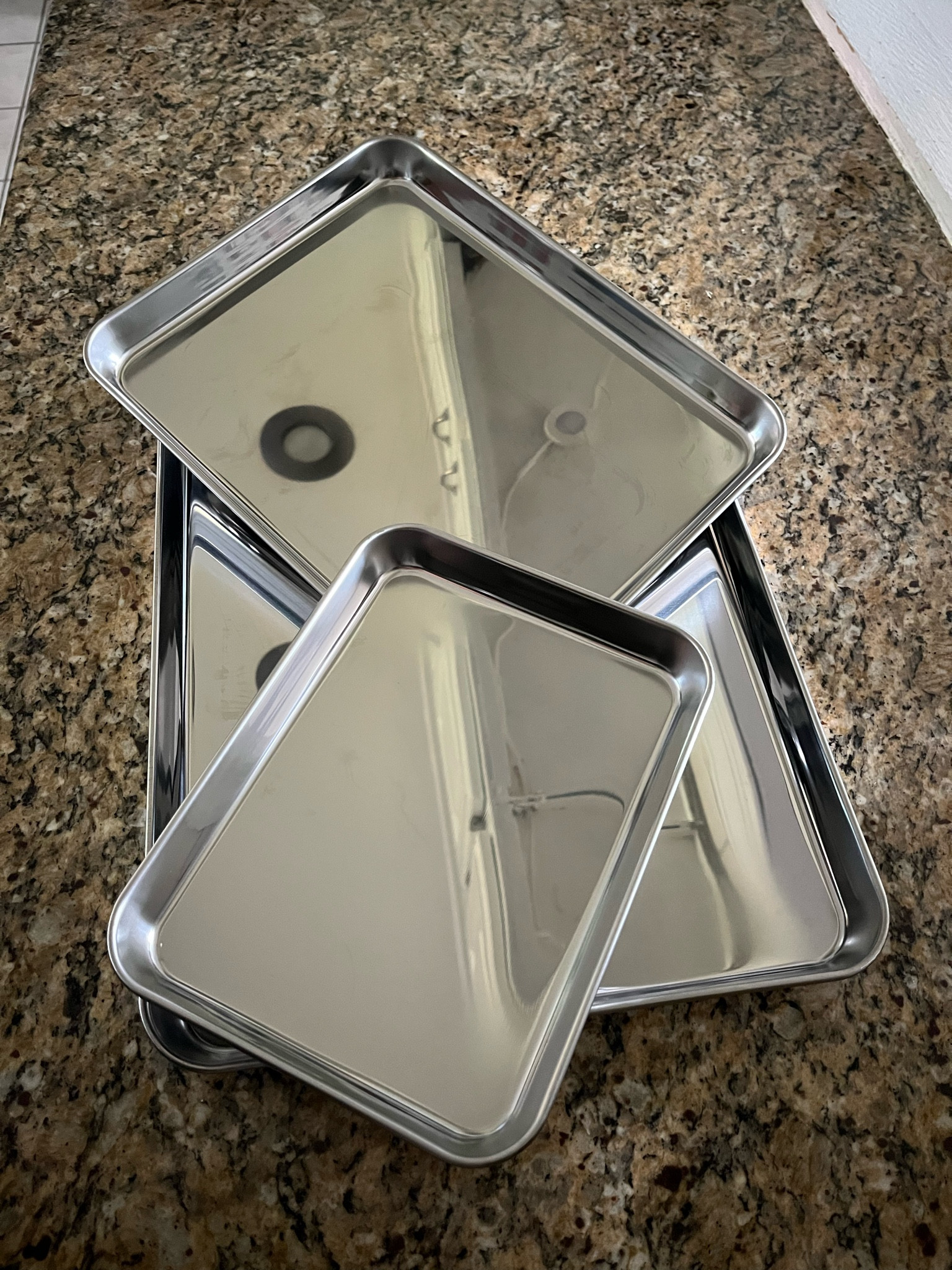 I’ve been on a journey to slowly switch out the toxic items in our household to bring non-toxic. It’s been a quite the feat. I’m happy to say that I finally found some non-toxic baking sheets (cookie sheets?) that are stainless steel and have been holding up quite nicely! The best part is that they’re super affordable as well! Let me know if you love them as much as I do!

#LTKHome #LTKFamily #LTKFindsUnder50